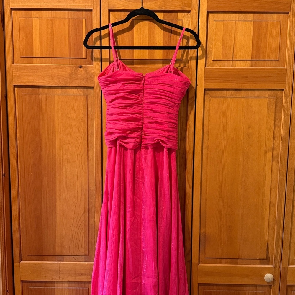 NWT Likely Clea Gown Raspberry Pink - Picture 5 of 8